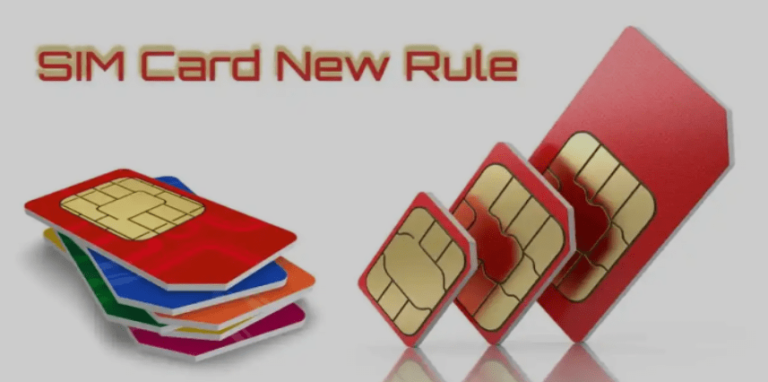 SIM Card New Rule